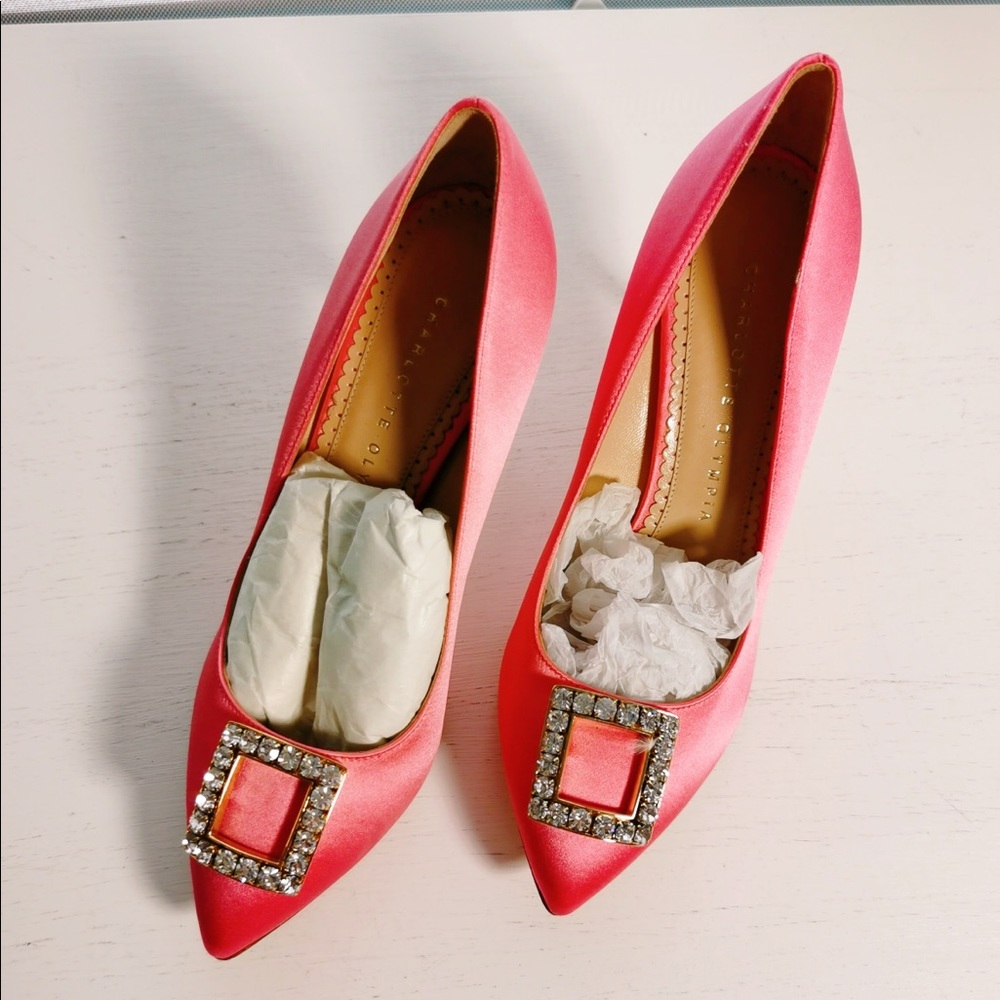 New Charlotte Olympia Heeles size36.5
